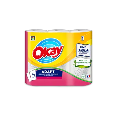 Une feuille et tout est Okay !