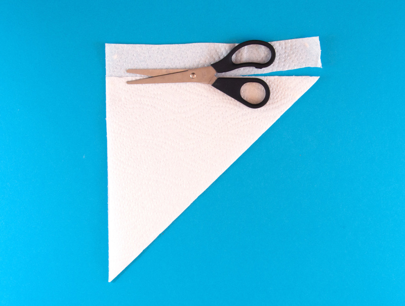 pliage de serviette en papier fleur 01