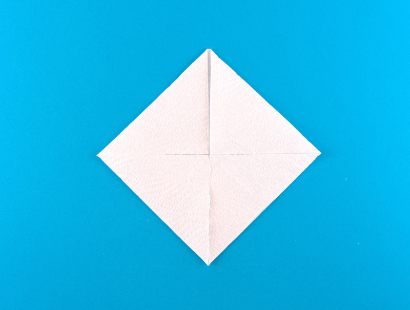 pliage de serviette en papier fleur 02