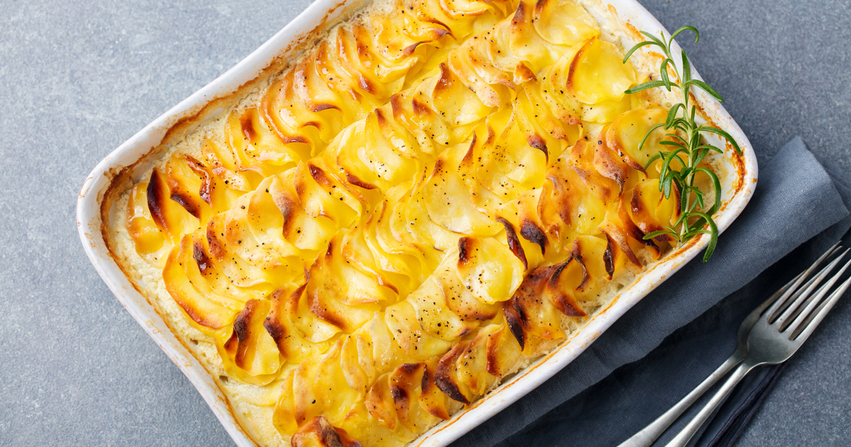 Recette traditionnelle du vrai gratin dauphinois Okay
