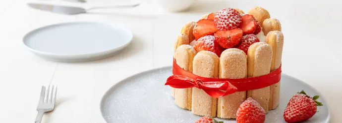 Mini Charlotte Aux Fraises