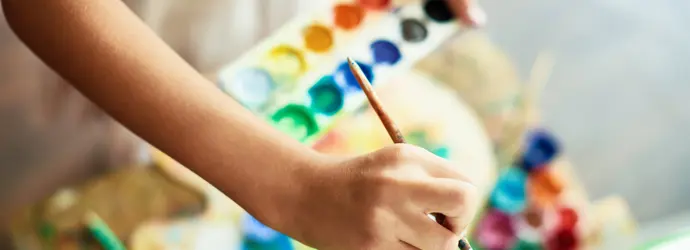 Peinture Seche Sur Pinceaux