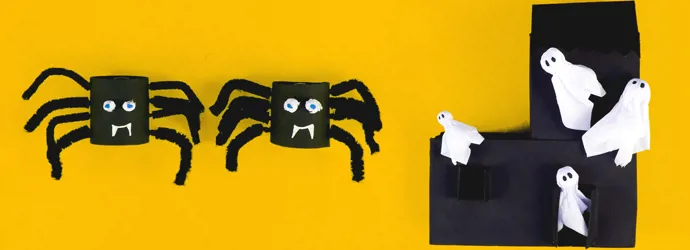 2 idées de bricolage pour Halloween monstrueusement faciles pour les enfants